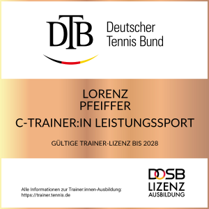 DTB C-Trainerlizenz Leistungssport